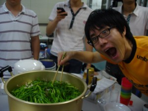 ニラ準備