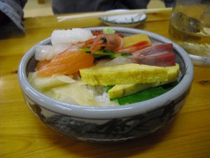 海鮮丼